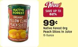 Grocery Outlet Org Peach Slices In Juice offer