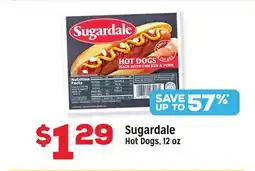 Grocery Outlet Sugardale Hot Dogs offer