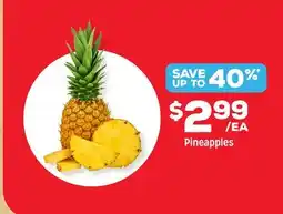 Grocery Outlet Pineapples offer