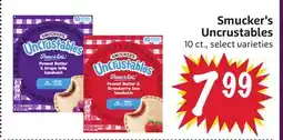 Foodmaxx Smucker's Uncrustables offer