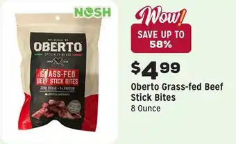 Grocery Outlet Grass-fed Beef Stick Bites offer