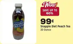 Grocery Outlet Diet Peach Tea offer