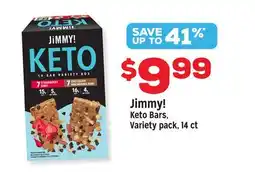 Grocery Outlet Jimmy! Keto Bars offer