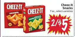Foodmaxx Cheez-It Snacks offer