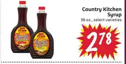 Foodmaxx Country Kitchen Syrup offer