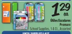 El Super Promarx School Supplies offer