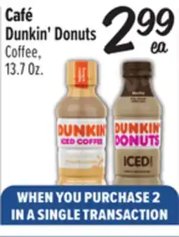 El Super Dunkin' Donuts Coffee offer