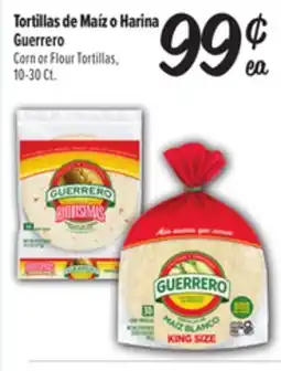 El Super Corn or Flour Tortillas offer