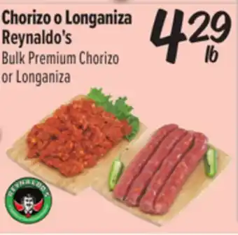 El Super Bulk Premium Chorizo or Longaniza offer