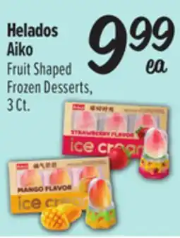 El Super Fruit Shaped Frozen Desserts offer