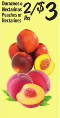 El Super Peaches or Nectarines offer