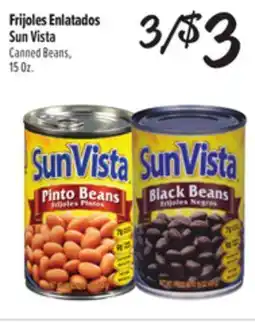 El Super Sun Vista Canned Beans offer
