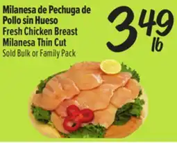 El Super Fresh Chicken Breast Milanesa Thin Cut offer