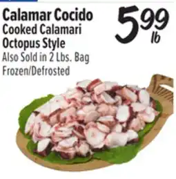 El Super Cooked Calamari Octopus Style offer