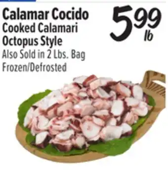 El Super Cooked Calamari Octopus Style offer