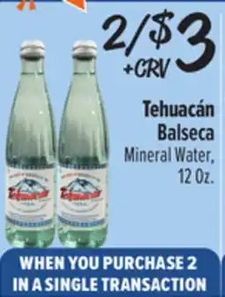 El Super Mineral Water offer