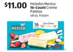 Aldi Helados Mexico 16-Count Creme Paletas offer