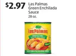 Aldi Las Palmas Green Enchilada Sauce offer