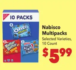 Vallarta Supermarkets Nabisco Multipacks offer