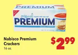 Vallarta Supermarkets Nabisco Premium Crackers offer
