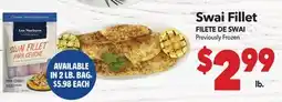Vallarta Supermarkets Swai Fillet / FILETE DE SWAI offer