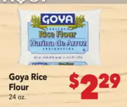 Vallarta Supermarkets Goya Rice Flour offer