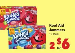 Vallarta Supermarkets Kool Aid Jammers offer