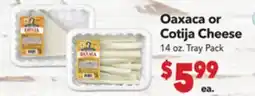 Vallarta Supermarkets Oaxaca or Cotija Cheese offer