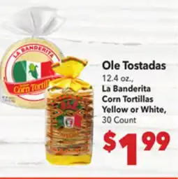 Vallarta Supermarkets Ole Tostadas offer
