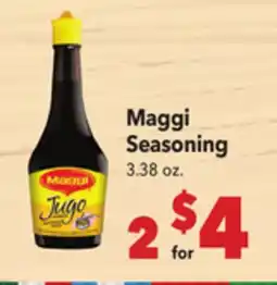 Vallarta Supermarkets Maggi Seasoning offer