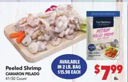 Vallarta Supermarkets Peeled Shrimp / CAMARÓN PELADO offer