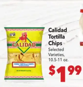 Vallarta Supermarkets Calidad Tortilla Chips offer