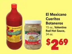 Vallarta Supermarkets El Mexicano Cueritos Botaneros offer