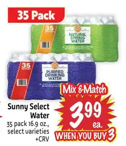 Foodmaxx Sunny Select Water offer