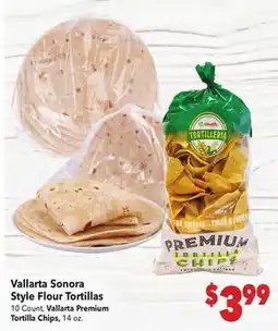 Vallarta Supermarkets Vallarta Sonora Style Flour Tortillas offer
