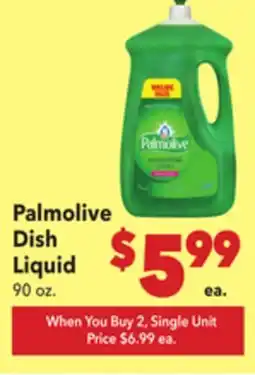Vallarta Supermarkets Palmolive Dish Liquid offer