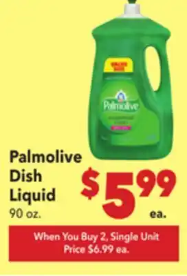 Vallarta Supermarkets Palmolive Dish Liquid offer