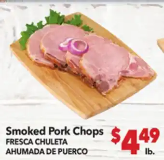 Vallarta Supermarkets Smoked Pork Chops / FRESCA CHULETA AHUMADA DE PUERCO offer