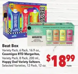 Vallarta Supermarkets Beat Box offer
