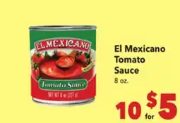 Vallarta Supermarkets El Mexicano Tomato Sauce offer