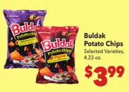 Vallarta Supermarkets Buldak Potato Chips offer