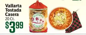Vallarta Supermarkets Vallarta Tostada Casera offer
