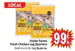 Foodmaxx Foster Farms Fresh Chicken Leg Quarters offer