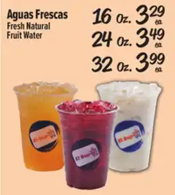 El Super Fresh Fresh Natural Fruit Water offer