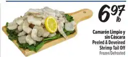El Super Fresh Peeled & Deveined Shrimp Tail Off offer