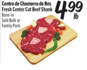 El Super Fresh Fresh Center Cut Beef Shank offer