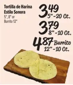 El Super Fresh Tortilla de Harina Estilo Sonora offer