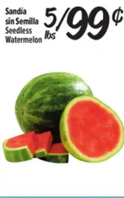 El Super Fresh Seedless Watermelon offer