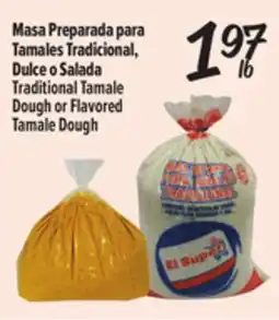 El Super Fresh Traditional Tamale Dough or Flavored Tamale Dough offer