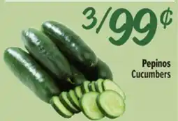 El Super Fresh Cucumbers offer
